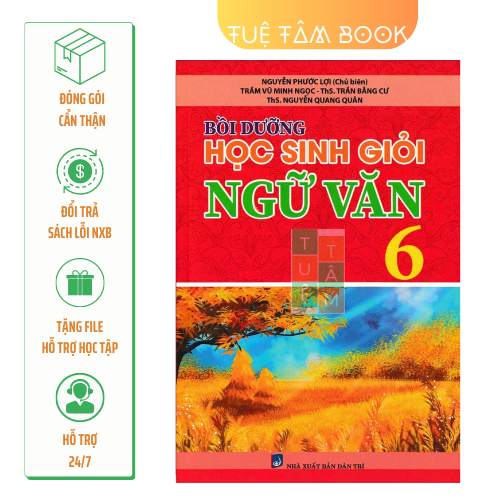 Sách - Bồi dưỡng học sinh giỏi Ngữ Văn 6