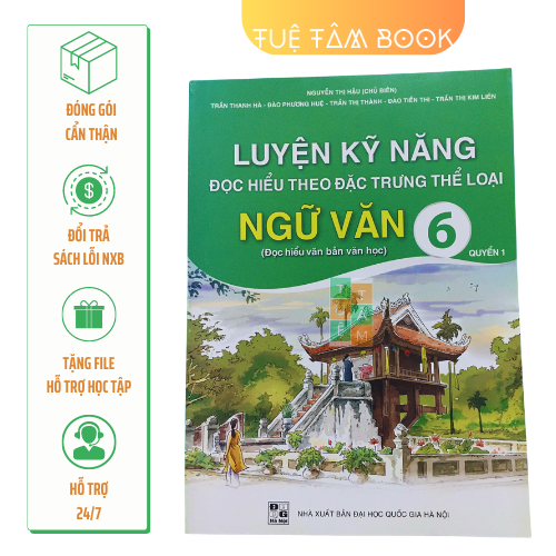 Sách - Luyện kĩ năng đọc hiểu theo đặc trưng thể loại Ngữ Văn 6 quyển 1