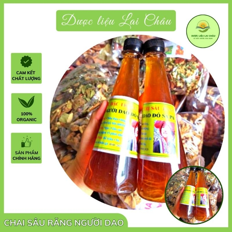 Chai sâu r.ăng của ngưòi Dao đỏ SaPa