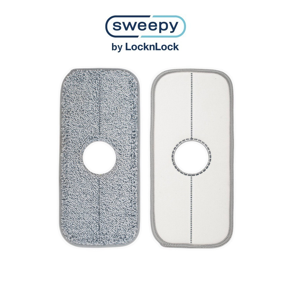 Bộ 2 miếng lau nhà thay thế Sweepy ETM973RF LocknLock (thay thế bông lau cây lau nhà ETM973)