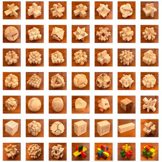 Đồ Chơi Khoá Khổng Minh, Khoá Lỗ Ban và Khoá Tetris Thông Minh