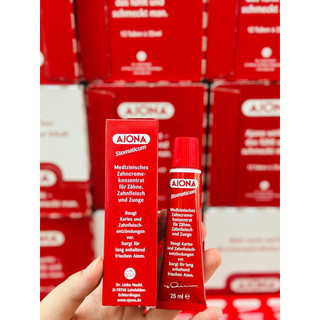 KEM ĐÁNH RĂNG AJONA TUÝP 25ML LOẠI BỎ CAO VÀ CHỐNG VIÊM LỢI