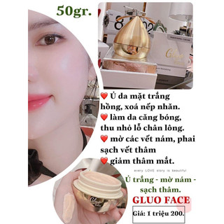 Kem face ủ trắng gluo face whitening cream