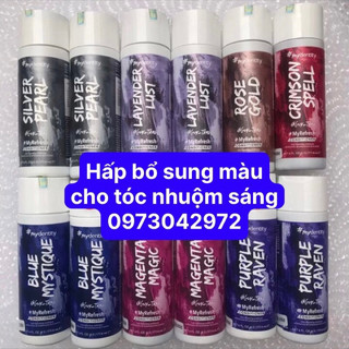 Dầu xả làm mới màu, bảo vệ màu nhuộm ROSE GOLD  MyRefresh Color Depositing Conditioners Mydentity 177,4ml( mẫu mới )