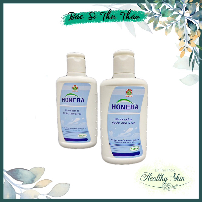 Sữa Rửa Mặt Không Xà Phòng Dịu Nhẹ Giữ Ẩm Da, Dành Cho Da Khô, Nhạy Cảm – HONERA