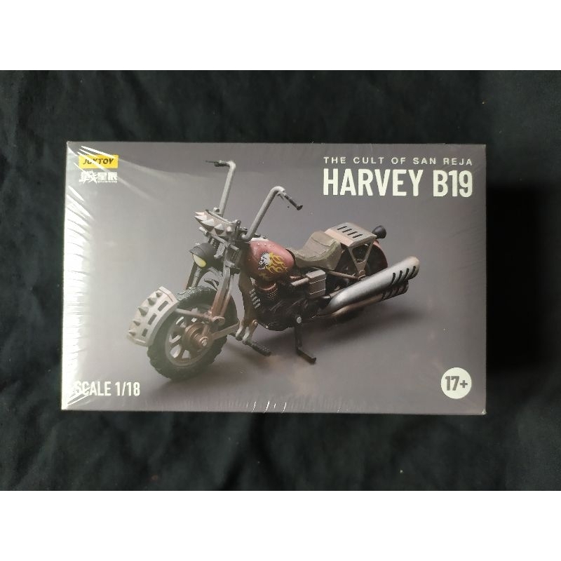 Mô hình xe máy Harvey B19 1/18 - Joytoy