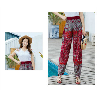 BOHO-HAREM quần phong cách Âu Mỹ-H00401