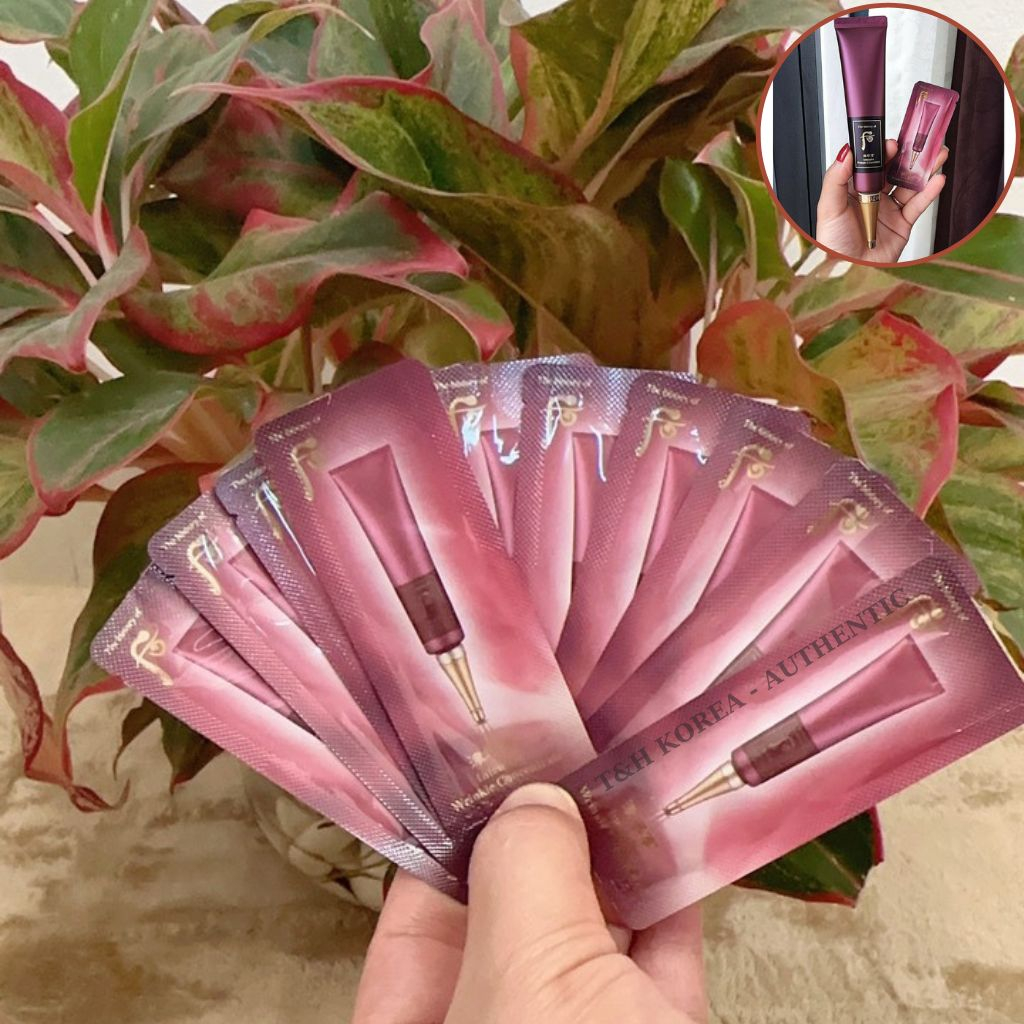 Gói kem chống nhăn và xoá thâm quầng mắt cao cấp Whoo Intensive Wrinkle Concentrate 1ml | BigBuy360 - bigbuy360.vn