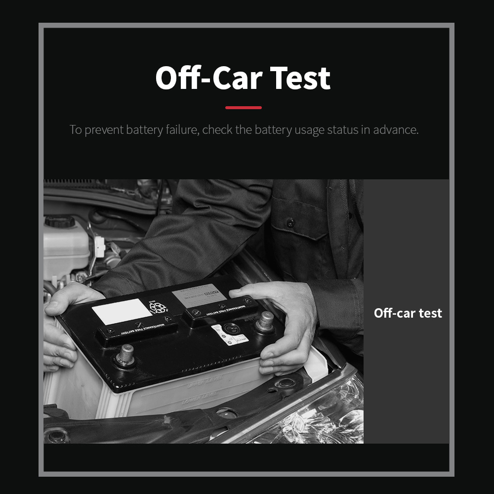 Thiết bị kiểm tra bình ắc quy xe ôtô, xe hơi, xe máy BM550 6V/12V/24V 100-2000 CCA 2Ah-220Ah Kingbolen cao cấp 2023