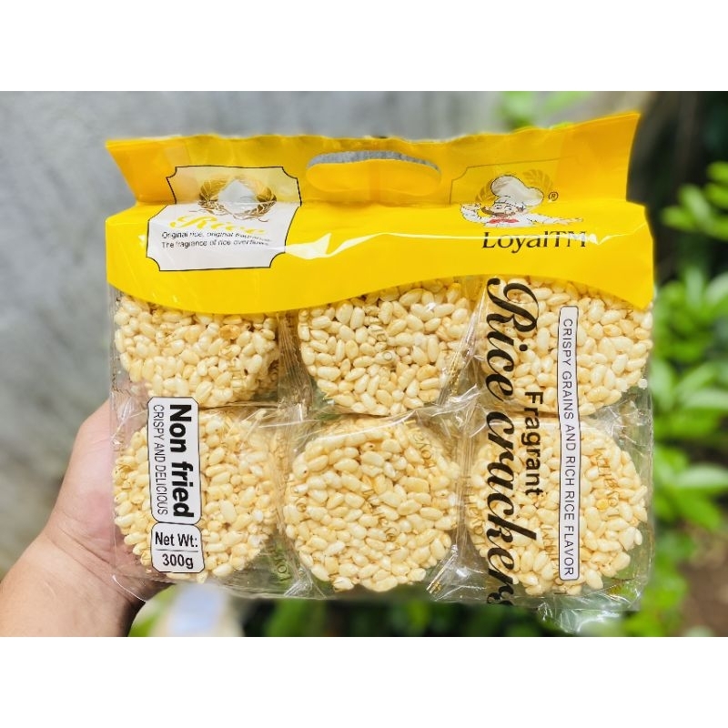 Bánh bỏng gạo 2 màu 300g