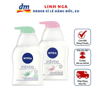 Dung dịch vệ sinh phụ nữ Nivea Intimo 250ml – chuẩn Đức