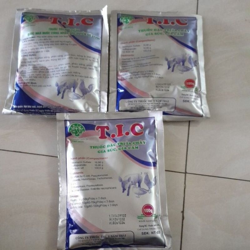 (Tic) đặc  trị  ỉa  chảy  100g