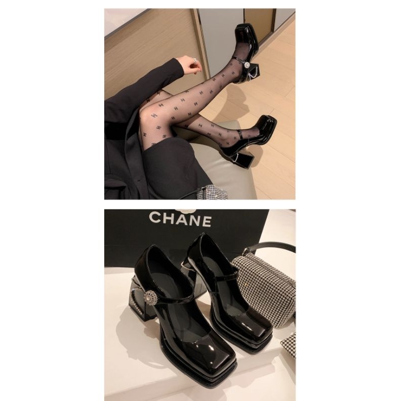 Giầy nữ búp bê xinh xắn đế 9,5 cm