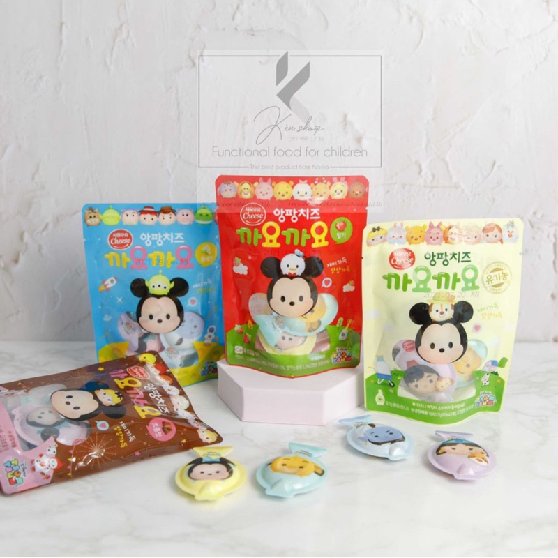 Phomai ăn liền Disney Tsum Tsum Hàn Quốc cho bé