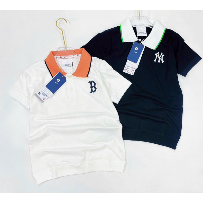 Áo trụ MLB basic bo chun hàng VNXK logo thêu