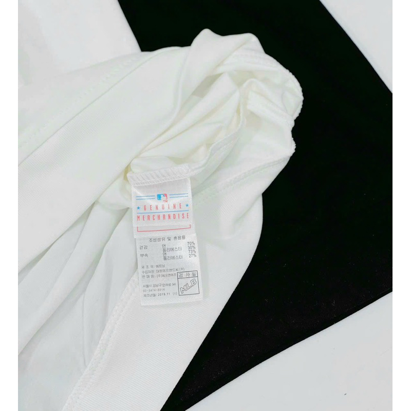 Áo trụ MLB basic bo chun hàng VNXK logo thêu