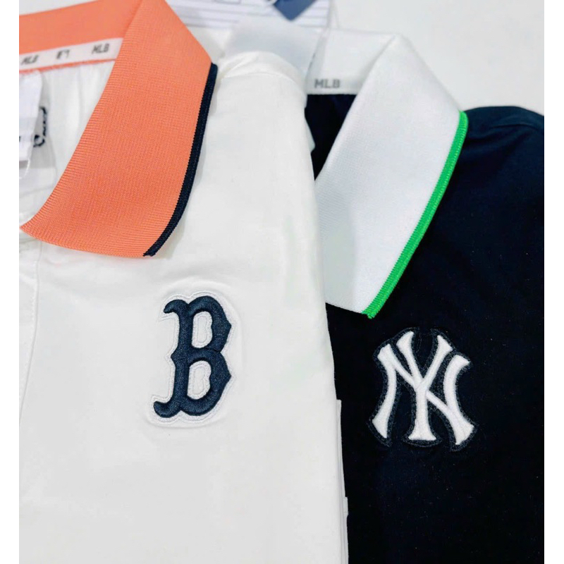 Áo trụ MLB basic bo chun hàng VNXK logo thêu