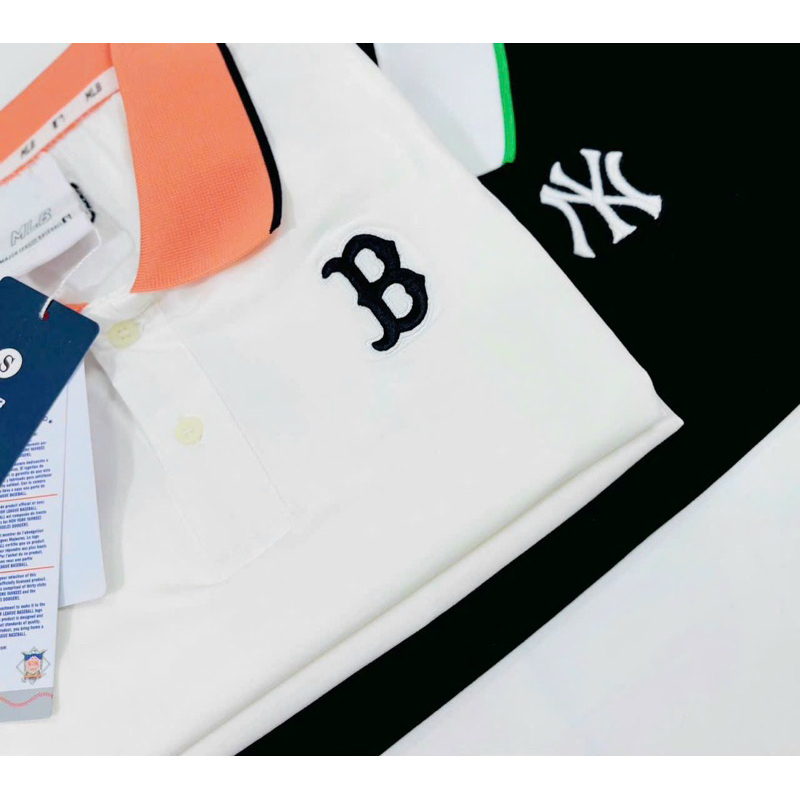 Áo trụ MLB basic bo chun hàng VNXK logo thêu