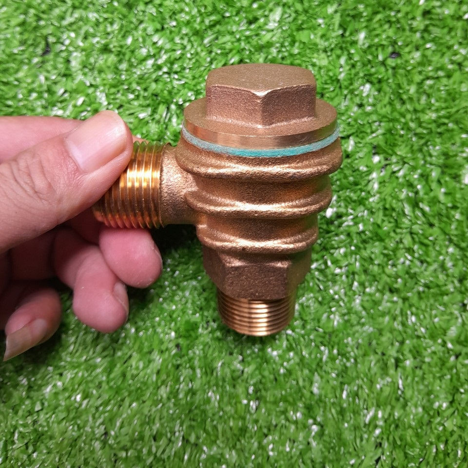 Van một chiều thau cho náy nén khí ren 27