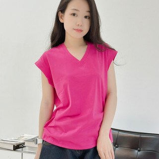 ÁO THUN CỔ TIM TAY HẾN
