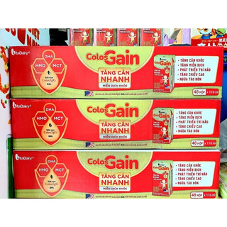 Thùng 48 Hộp Sữa Bột Pha Sẵn Colos Gain 110ml