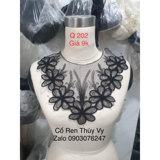 Cổ ren lưới đen, lưu ý đi đơn từ 5 cái trở lên được chọn các mẫu
