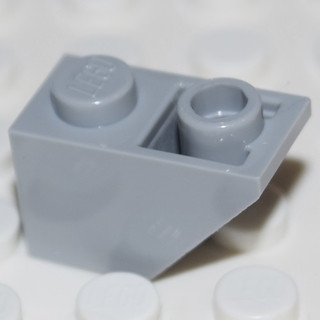 [1 Cái] LEGO Gạch 1x2 Dốc 45° Đảo Ngược, Xám Nhạt ID 4211437 3665