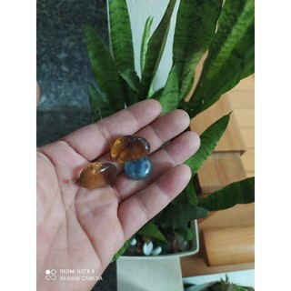 1 viên sỏi thủy tinh trang trí bể cá cảnh, bể thủy sinh chậu cây
