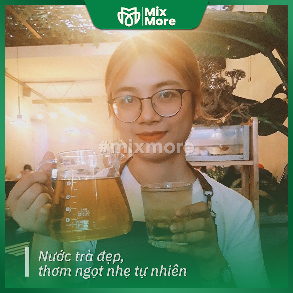 Combo 10 gói Trà Lài Shan Tuyết Cầu Đất Thiên Thảo loại 1 giá tốt chuyên dùng cho quán cà phê, quán ăn Mixmore