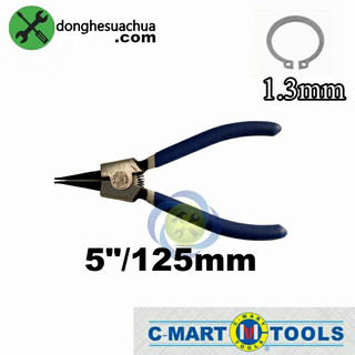 Kìm phe ngoài miệng thẳng c-mart b0022-05 dài 125mm