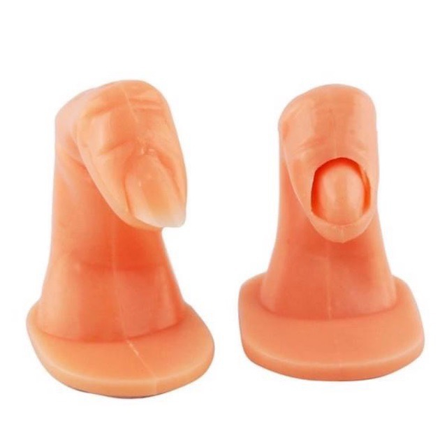 Ngón tay giả học làm nail, tập vẽ gel đắp móng chuyên dụng - 1 ngón - Ann933233