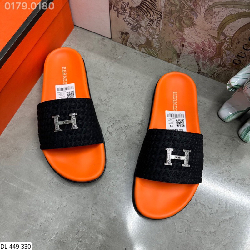 Dép H.M da thậy 100% Fullbox có sẵn siêu đẹp DL449