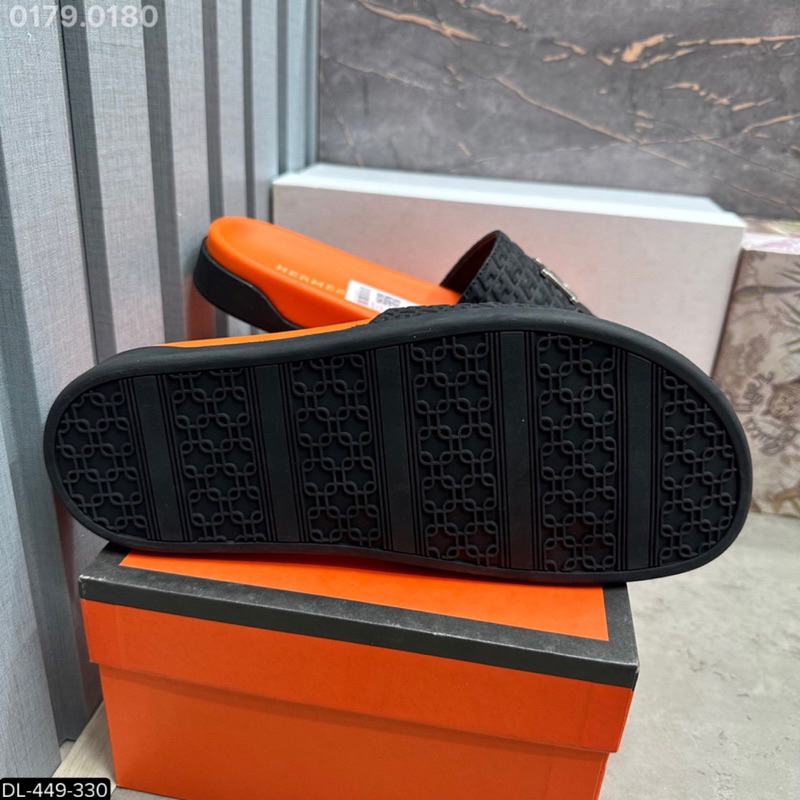 Dép H.M da thậy 100% Fullbox có sẵn siêu đẹp DL449