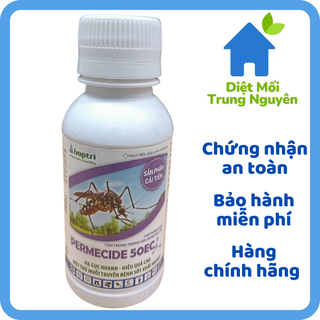 Thuốc diệt muỗi và côn trùng y tế Permecide 50EC chai 100ML