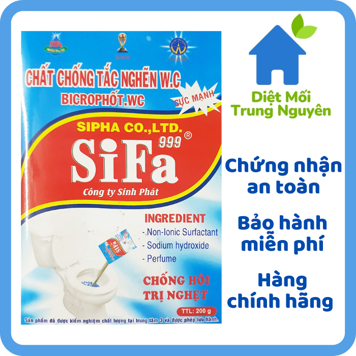 Bột thông cầu cống Sifa