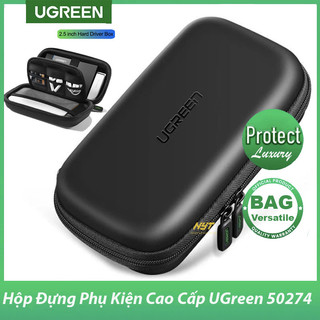 Hộp Đựng Phụ Kện Công Nghệ UGREEN 50274 Tai Nghe Thẻ Nhớ Cáp USB Ổ Cứng (18x10.3x5.5cm)