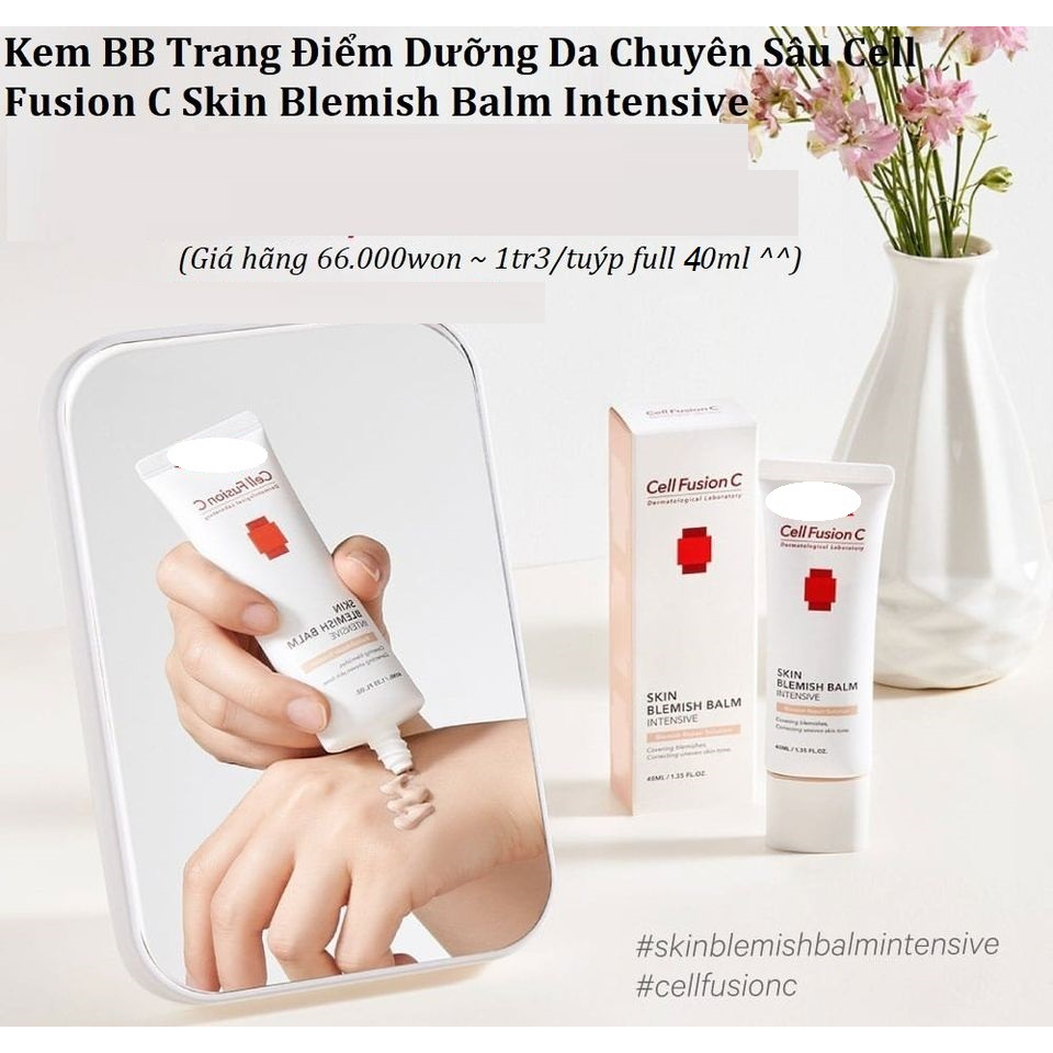 MINI SIZE - 20ml - Kem lót trang điểm Cell Fusion C Protection Skin Blemish Balm