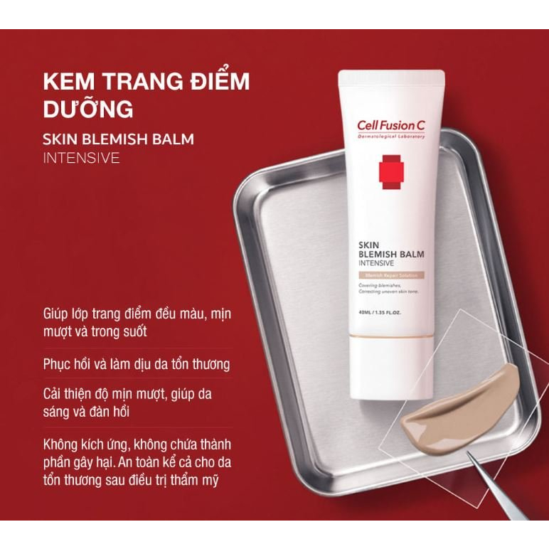 MINI SIZE - 20ml - Kem lót trang điểm Cell Fusion C Protection Skin Blemish Balm