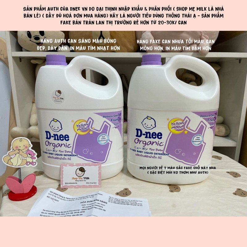 Nước giặt xả Dnee Thái Lan 3 lít chính hãng kèm tem phụ ĐT🌸👶🏻 🎁