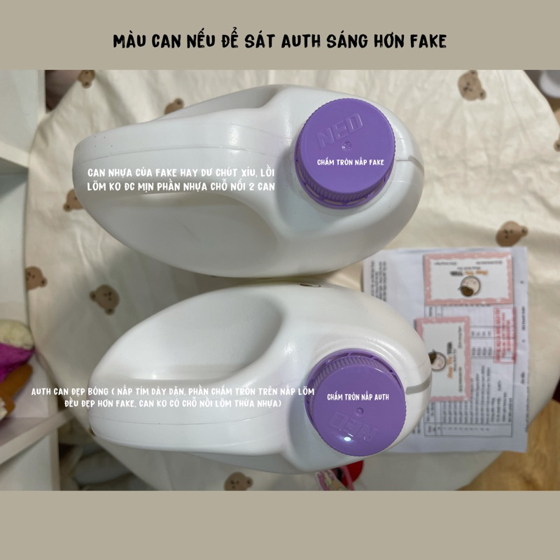 Nước giặt xả Dnee Thái Lan 3 lít chính hãng kèm tem phụ ĐT🌸👶🏻 🎁