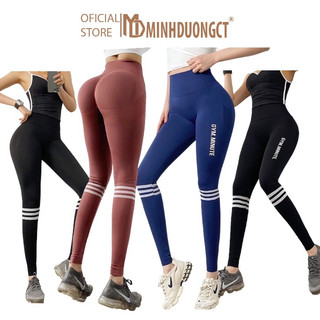 Quần Dài Dệt Chun Mông Minute - Đồ Tập Gym - Yoga - Thể Thao Nữ K012 [Minhduongct]