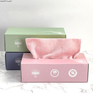 Hộp 20 Khăn Lau Siêu Thấm, Dạng Rút Tiện Lợi , Khăn Vải Đa Năng, Lau Bếp, Lau Bát Đĩa Có Thể Giặt Lại