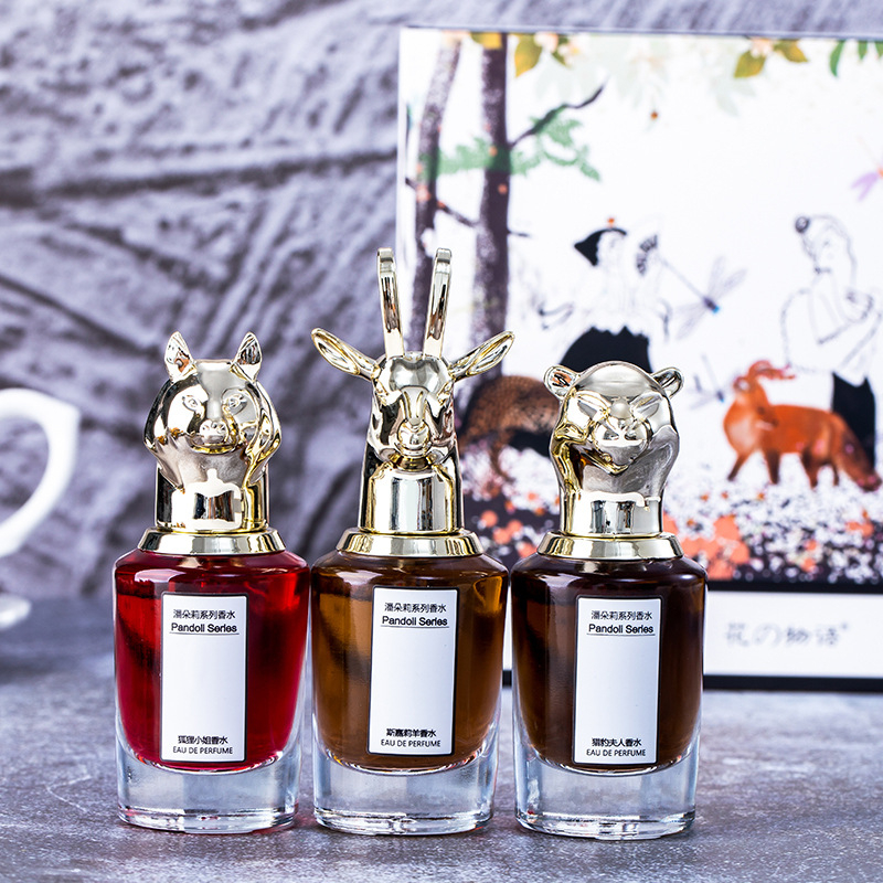 Set 3 chai nước hoa hươu Mùi Hương Dịu Dàng,Thiết kế Tinh Xảo, Siêu San