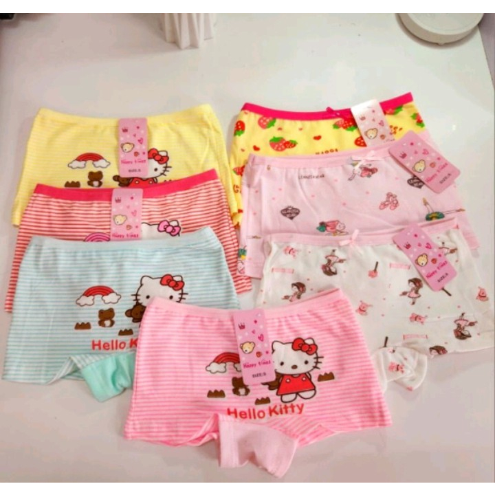 Quần chip bé gái, Quần lót đùi trẻ em, quần chip đùi cho bé gái từ 6-30kg