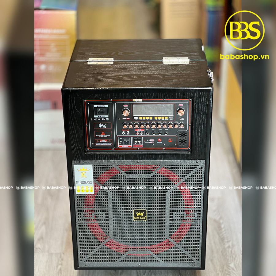 Loa Kéo Karaoke Kingbass DO96A, Loa Kéo Gập Di Động Công Suất Lớn Bass 50, Âm Thanh Cực Hay, Bass Ấm + Kèm 2 Mic Hút Âm