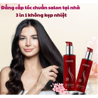 Nước duỗi thẳng tóc xoăn u'rose  200ml
