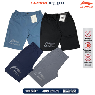 Quần đùi nam, Lining hàng xuất, quần thể thao nam lining mẫu mới nhất.