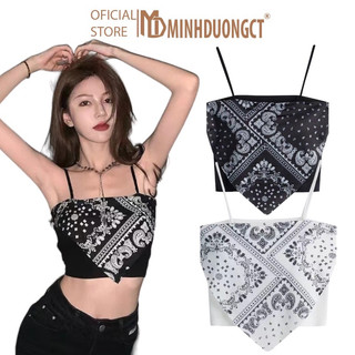 Áo Dây Yếm Thổ Cẩm Siêu Hót - Bra Đi biển Dự Tiệc Dạo Phố 2 Dây Nữ [Minhduongct]