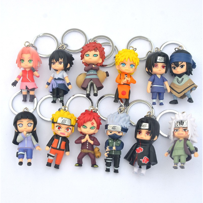 Móc khóa cute - nhân vật hoạt hình Naruto