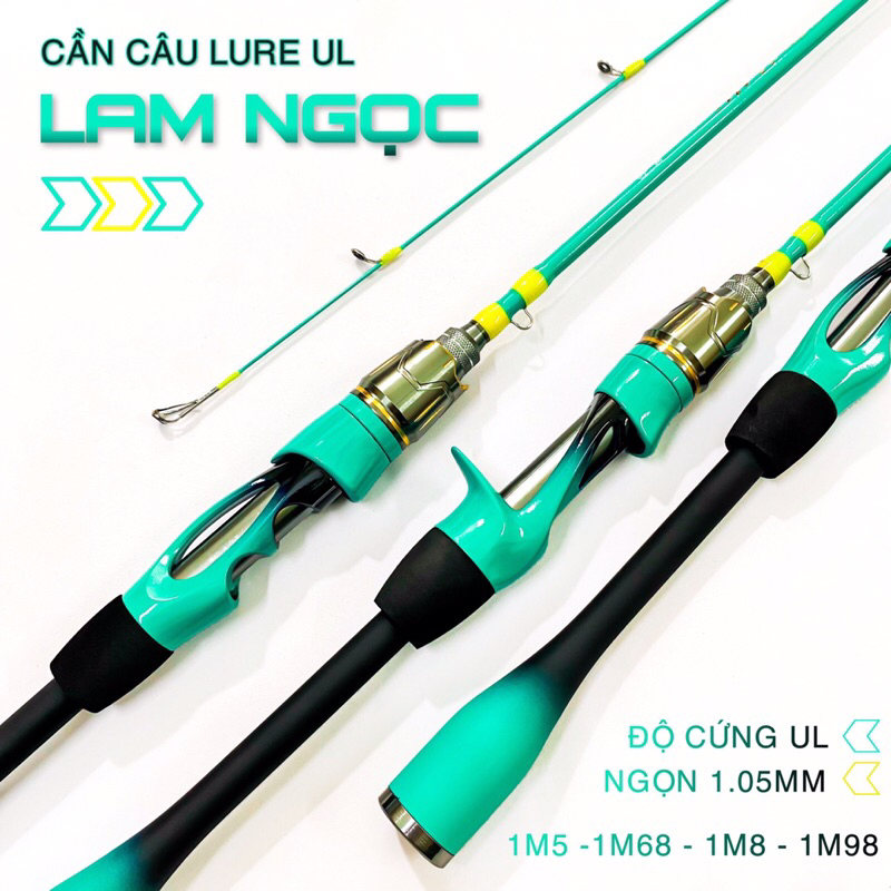 Cần lure UL lam ngọc